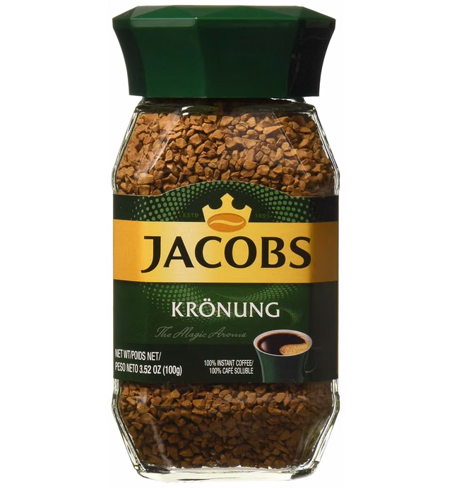 Jacobs Kronung Instant Coffee 100 Gram / 3.52 Ounce (Pack of 1)