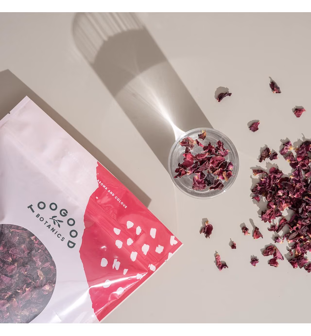 Gourmet Grade Dried Rose Petals, Edible Premium Food-grade, non-GMO, Vegan, Herbal Teas, Baking, Best Value (2 ounces)