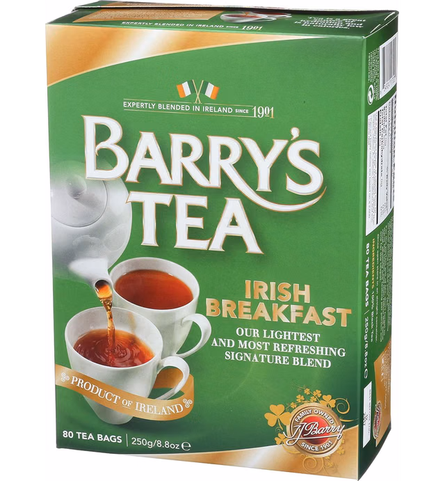 Barry's Tea, Irish Breakfast, 80-Count (Pack of 6)