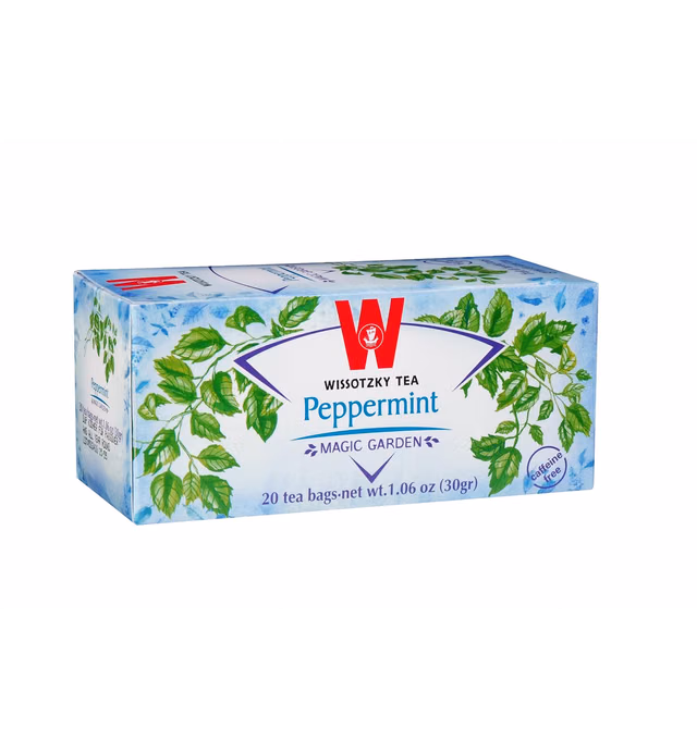 Wissotzky Herbal Tea (Peppermint, 6 Pack)