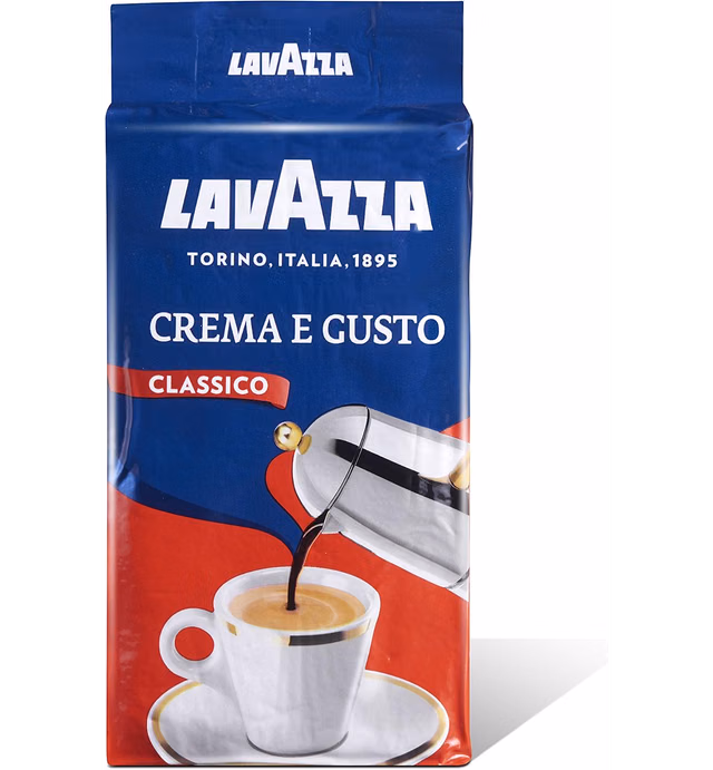 Lavazza Crema e Gusto Classico, 4 Brick of 250 Gr Each