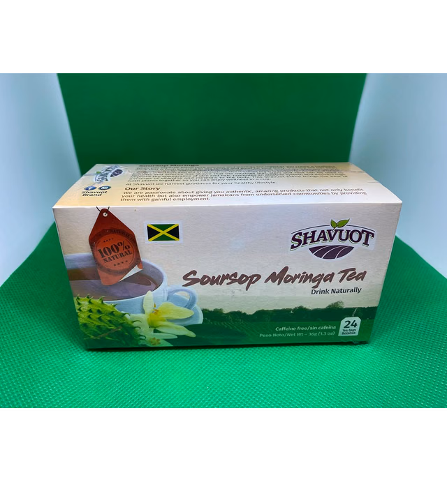 Shavuot Soursop Moringa Tea (Pack of 1)