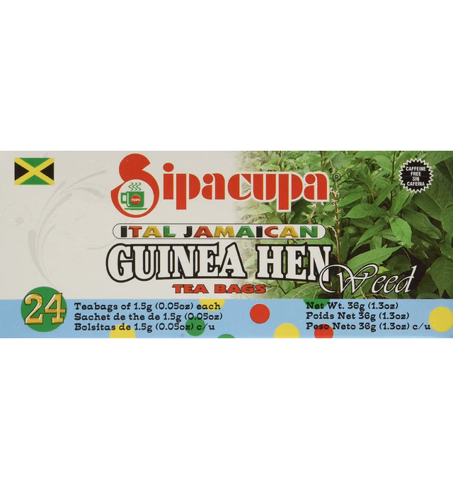 Anamu Tea (Jamaican Guinea Hen Weed 100%) Roots and Leaves by SipaCupa