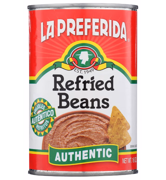 La Preferida Authentic Flavor Refried Beans, 16 oz