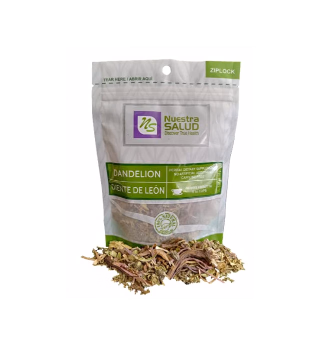 Roasted Dandelion Root Tea - Herbal Tea - For the Maintenance of Good Health - Zip-Lock (30g) 1.05oz - 100% Natural Diente de Leon Te