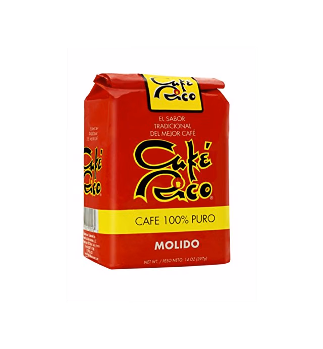 Cafe Rico Ground Regular Puerto Rican Coffee, 14 Ounce Bag (1 Bag)