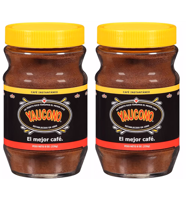 Yaucono Instant Coffee 8 Ounce Jar (2 Pack)