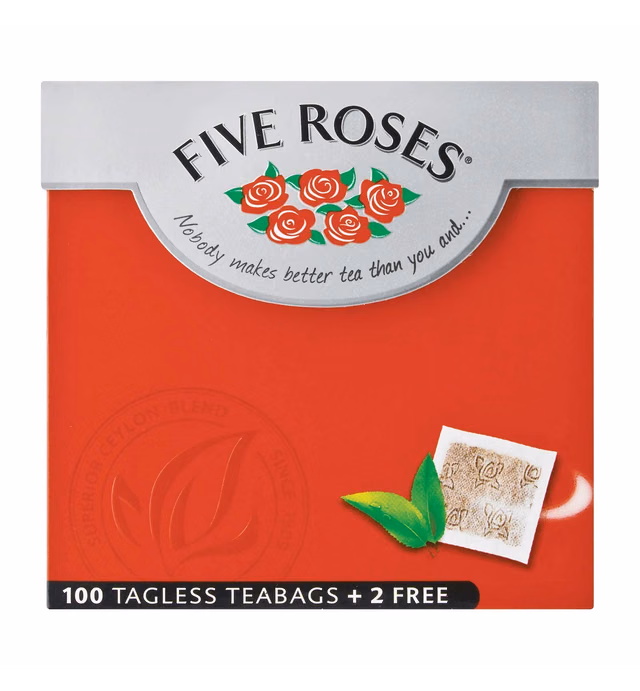 Five Roses Tea, 102 Tagless Teabags
