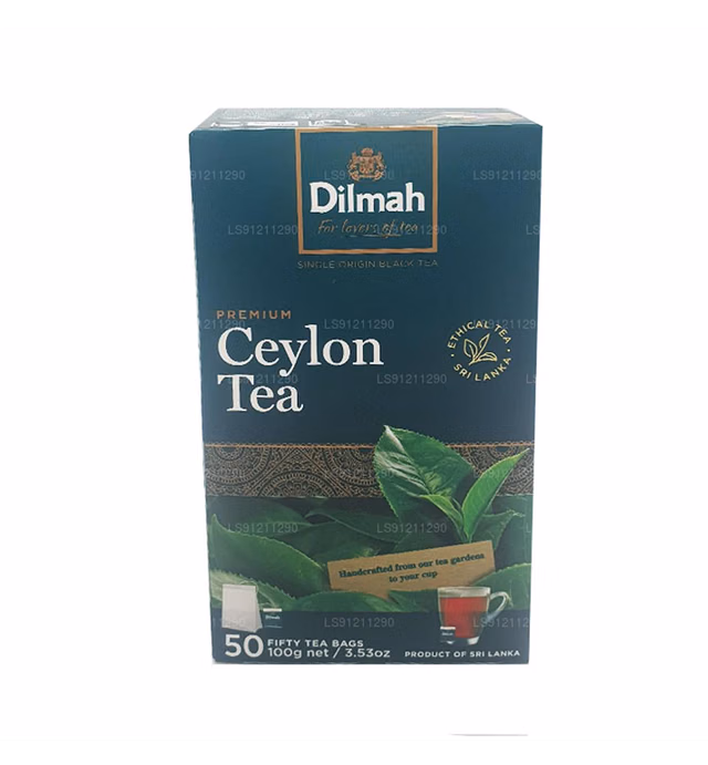 Dilmah Premium Ceylon Tea (50 Tea Bags)
