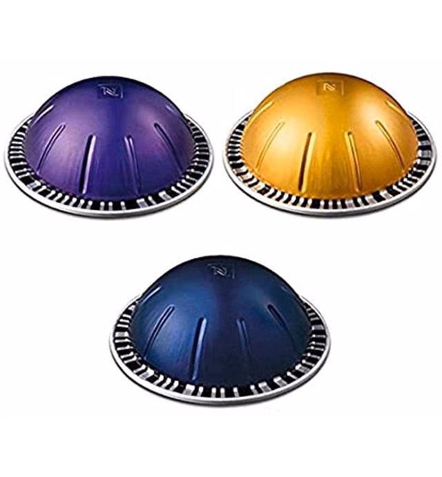 European Version Nespresso VertuoLine Espresso (1.35 ounce) Variety: Altissio, Diavolitto, Voltesso, 30 Count