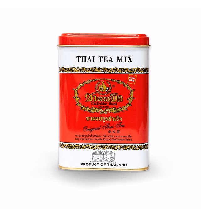 Number-One Brand Original Thai Tea Mix Red Label, 4g x 50 Tea Bags