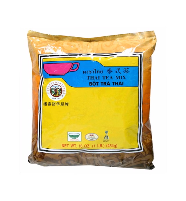 Pantainorasingh Thai Tea Mix, 16-Ounce Bag (Pack of 5)