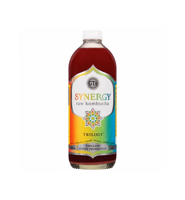 GT's Synergy Raw Kombucha Trilogy, 48 Fl Oz