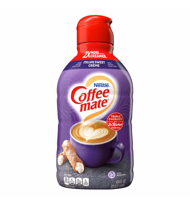 Nestle Coffee mate Italian Sweet Creme Liquid Coffee Creamer