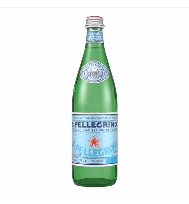 S.Pellegrino Sparkling Natural Mineral Water, Original, 25.3 Fl Oz (Pack of 6)