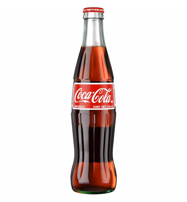 Mexican Coke Glass Bottle, 12 fl oz