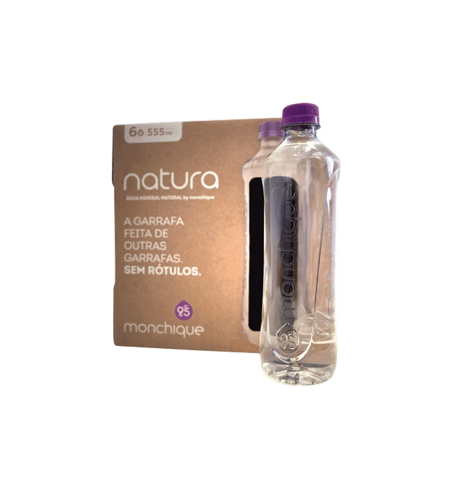 Alkaline Natural Mineral Water Monchique Natura 555ml