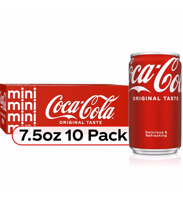 Coca-Cola Soda Soft Drink, 7.5 fl oz
