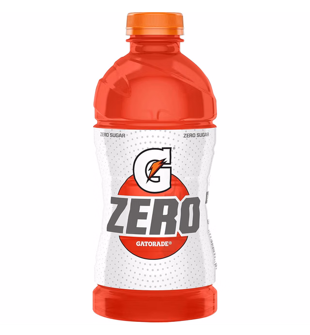 Gatorade G Zero Fruit Punch Thirst Quencher, 28 Fl Oz Bottle
