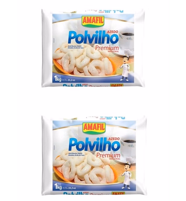 Amafil Sour Manioc Starch Premium| Polvilho Azedo Premium, 35.2 Oz (Pack of 2)