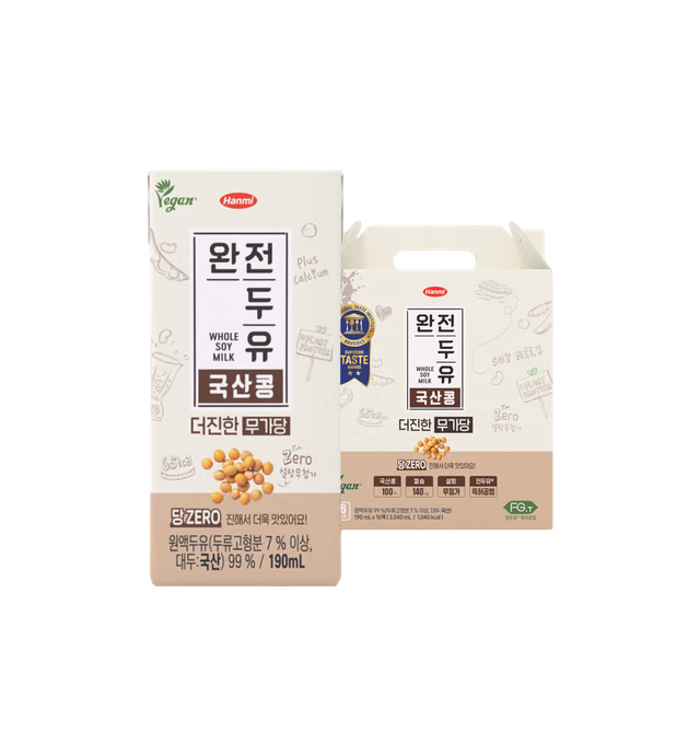 완전두유 더진한 국산콩 무가당