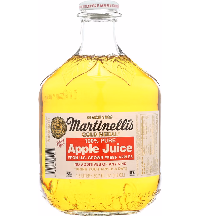 Martinelli Apple Juice, 1.5 Liters