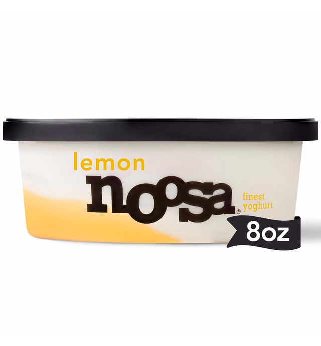 noosa Yoghurt, Lemon, 8oz, Probiotic, Whole Milk Yogurt, Juice from Real Lemons, No Artificial Ingredients, Gluten Free