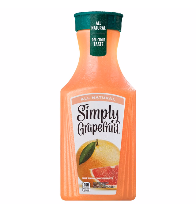 Simply Grapefruit Juice, 52 Fl Oz Bottle