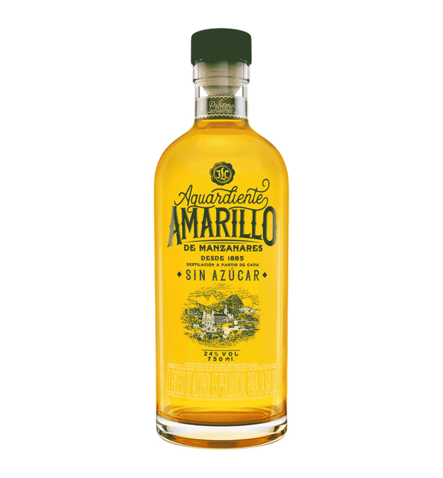 Aguardiente Amarillo Sin Azúcar