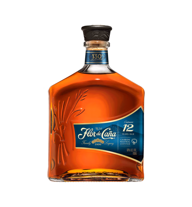 Ron flor de caña 12 años