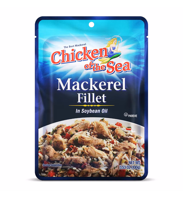 Chicken of the Sea Mackerel Wild Caught, 3.53-Ounce Packets (Pack of 24)