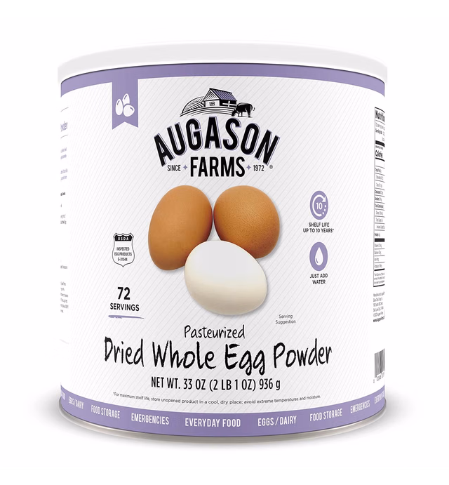Augason Farms Dried Whole Egg Product 2 lbs 1 oz ( pack of 1)