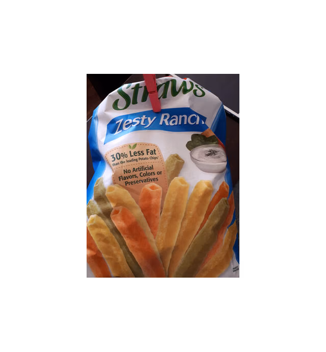 Garden Veggie Straws Zesty Ranch