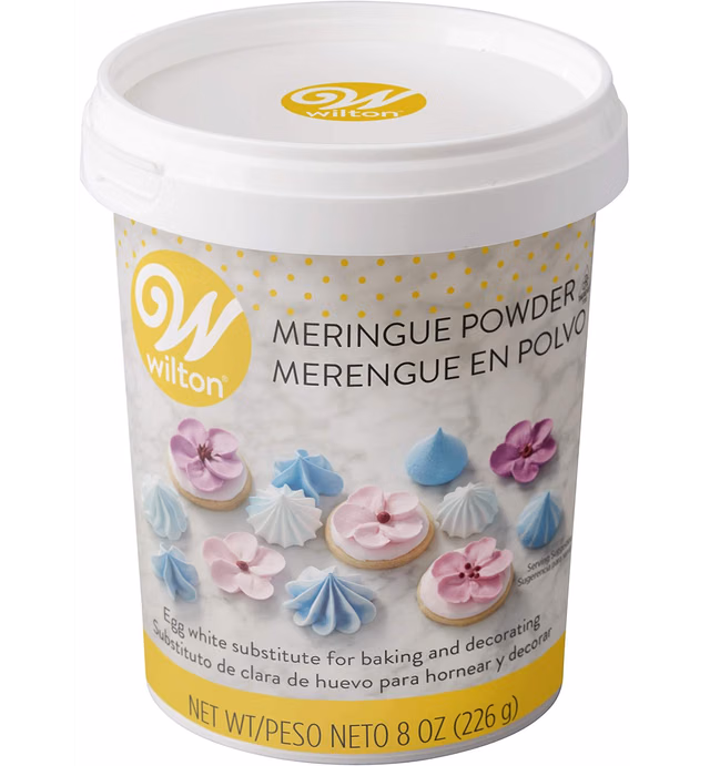 Wilton Meringue Powder Egg White Substitute, 8 oz.