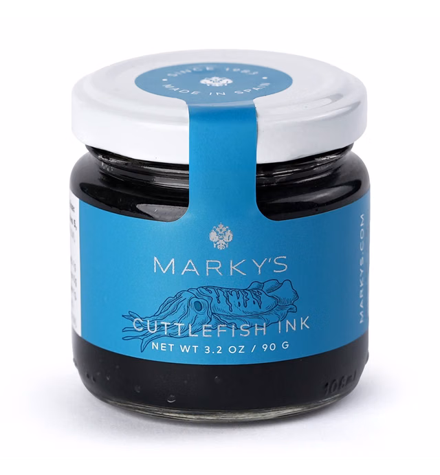 Marky's Cuttlefish Squid Ink Imported from Spain - 3.2 OZ / 90 G - Food Coloring Tinta Calamar