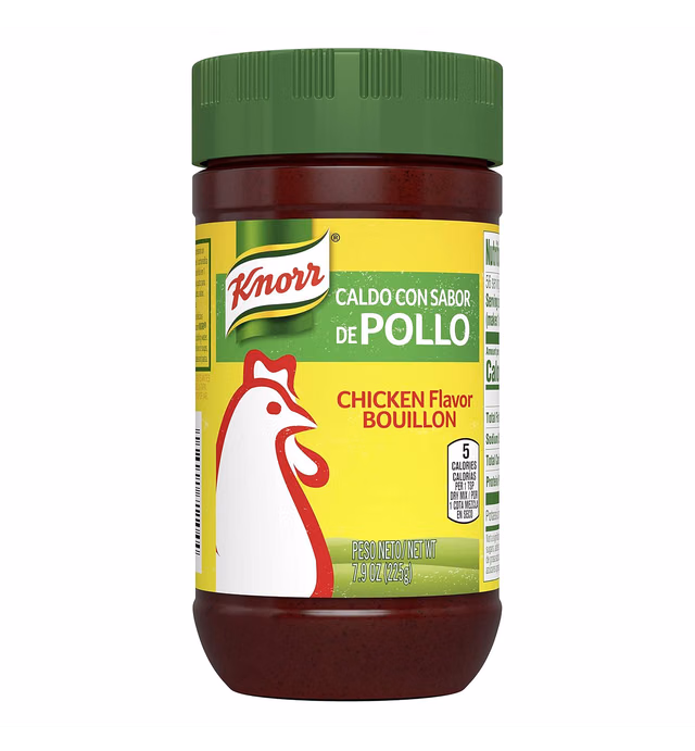 Knorr Chicken Flavor Bouillon For Sauces, Soups and Stews Granulated Fat and Cholesterol Free 7.9 oz