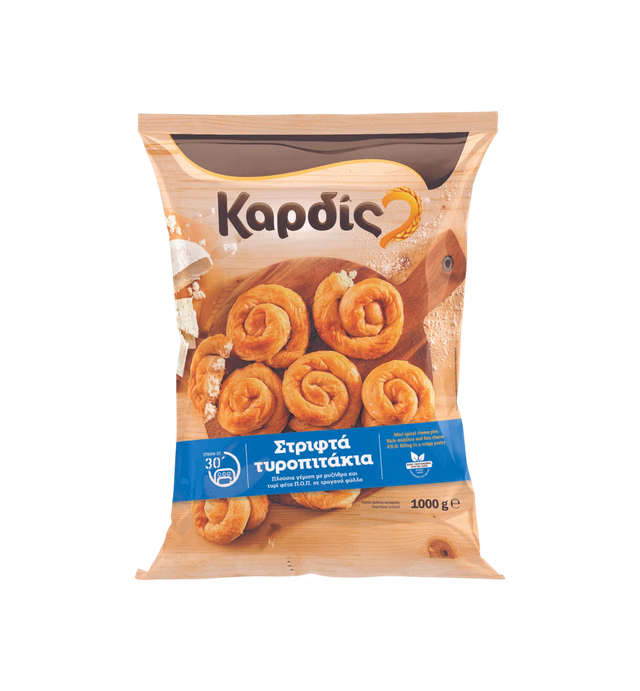 Καρδίς Τυροπιτάκια στριφτά