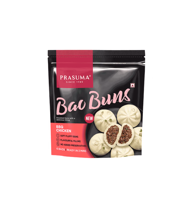 Prasuma BBQ Chicken Bao Buns