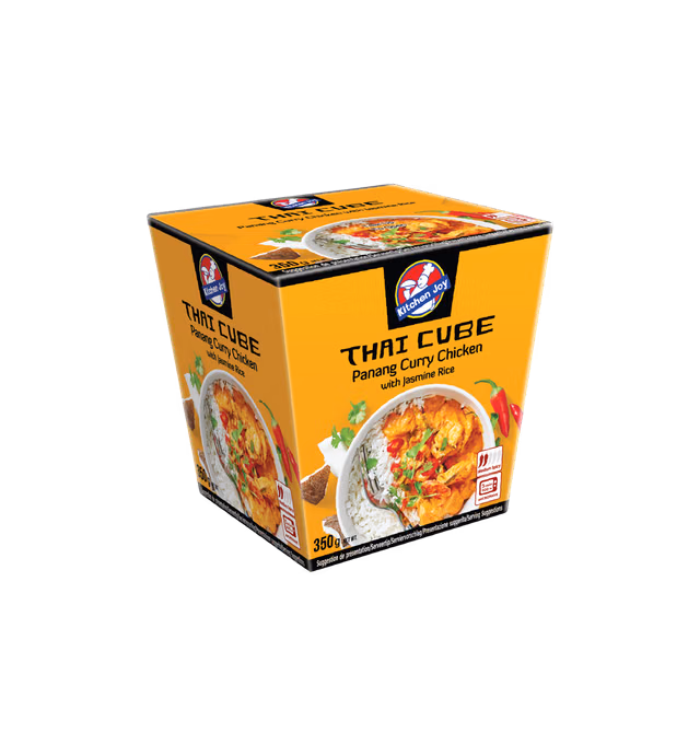 Kitchen Joy Thai Cube Panang Curry Chicken with Jasmine Rice