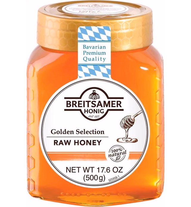 Breitsamer, Golden Selection Honey Jar, 17.6 oz