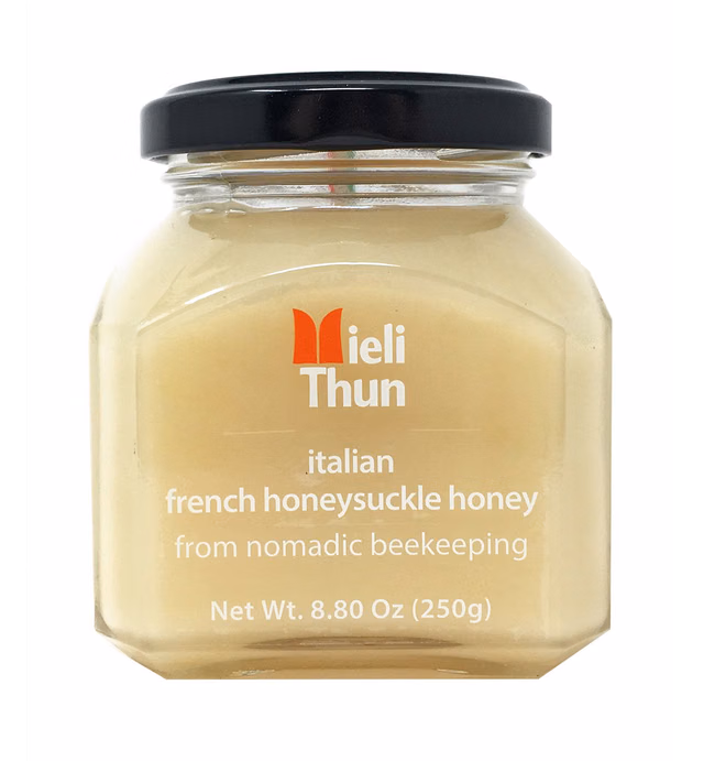 Mieli Thun all natural French Honeysuckle- Honey Sulla - Italy - 8.8 ozs.