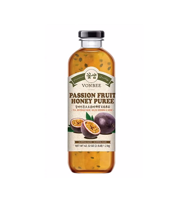 VONBEE Passion Fruit Honey Puree 2.6LBS