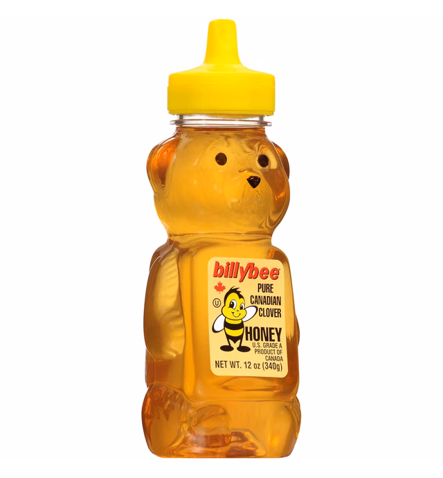 Billy Bee Pure Canadian Clover Honey, 12 Ounce (Pack of 6)