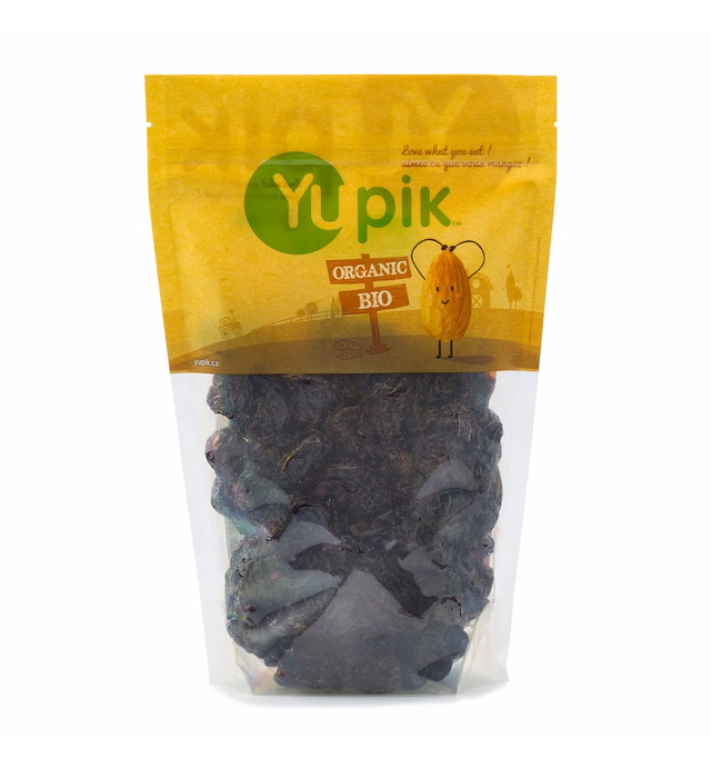 Yupik Organic Pitted Prunes, 2.2 lb, Non-GMO, Vegan, Gluten-Free (Packaging May Vary)