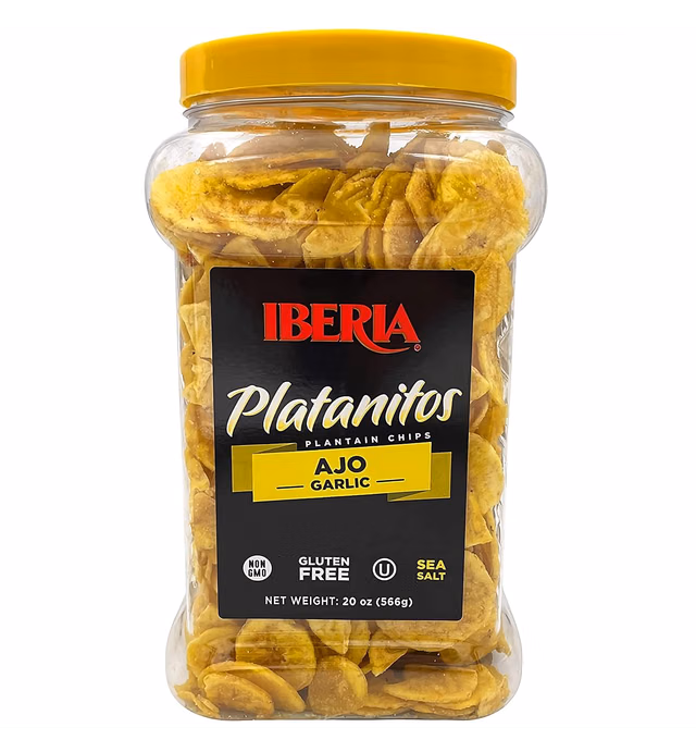 Iberia Garlic Plantain Chips, 20 Oz.