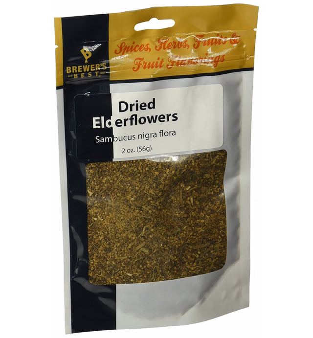 Dried Elderflowers - 2oz.