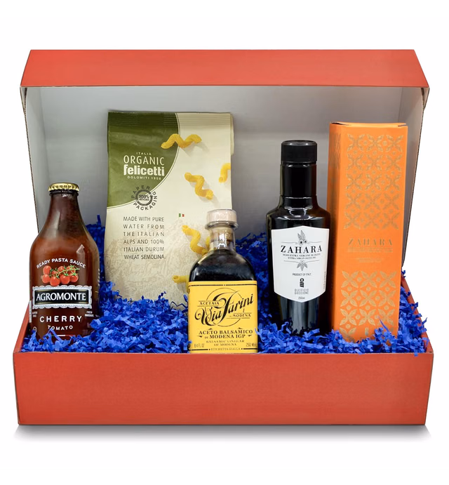 BRAVA GIULIA Premium Artisanal Gift Box | Luxury Gourmet Italian Foods Made by Artisanal Producers and Imported from Italy