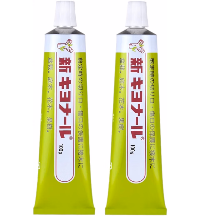 Kiyonal New Bonsai Pruning Cutting Paste 100g x 2pcs (Value Bulk Set) Made in Japan