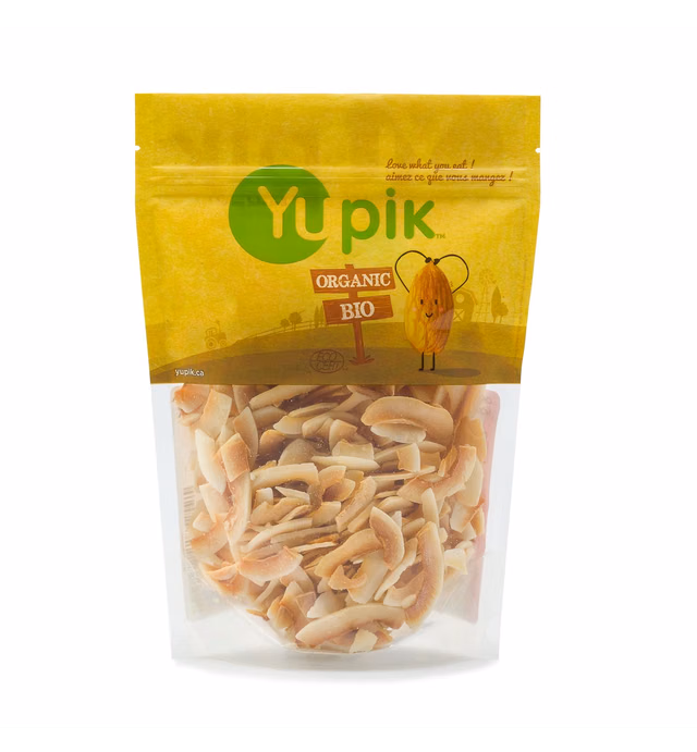 Yupik Organic Toasted Desiccated Coconut Chips, 16 Oz, Non-GMO, Vegan, Gluten-Free