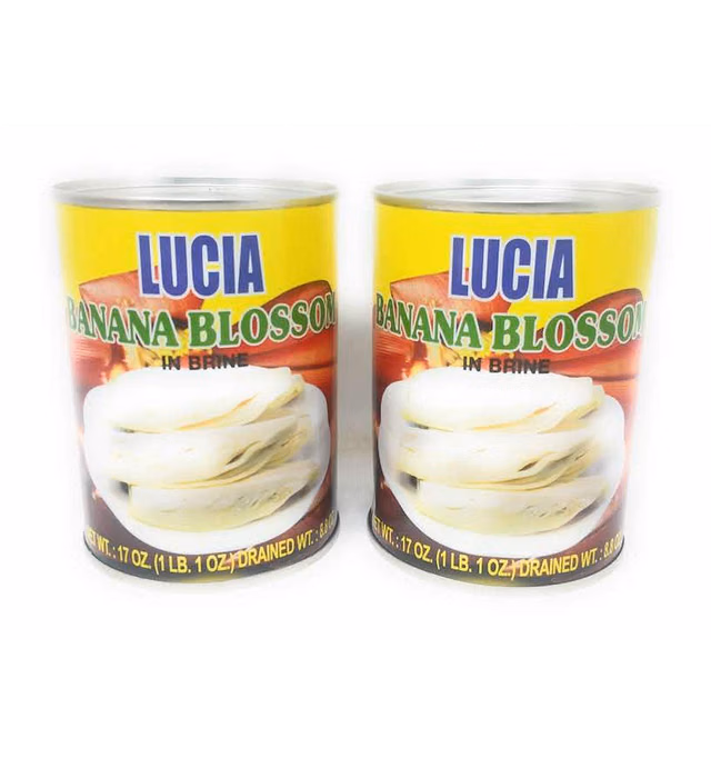 Lucia Banana Blossom in Brine 17oz, 2 Pack
